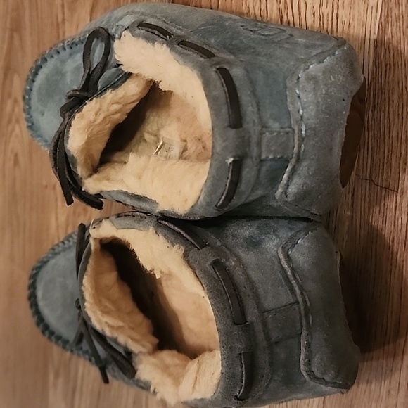 Ugg Dakota Atlantic Slippers Australia Womens Loafer  Aqua Teal Moccasin - Picture 16 of 16